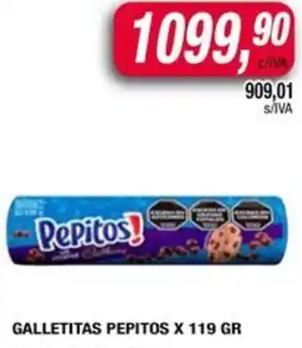 Maxiconsumo Galletitas pepitos oferta