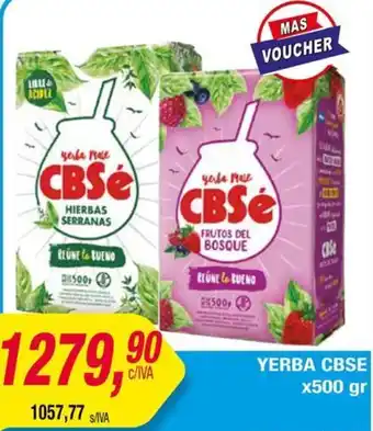 Maxiconsumo Cbse yerba oferta