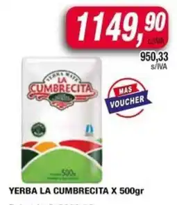 Maxiconsumo Yerba la cumbrecita oferta