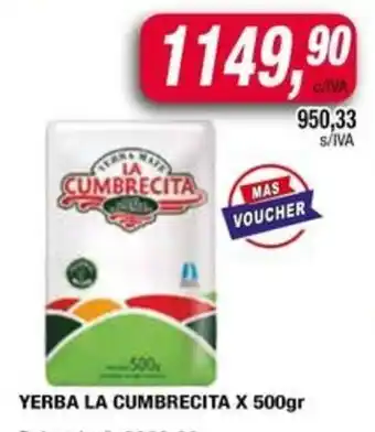 Maxiconsumo Yerba la cumbrecita oferta