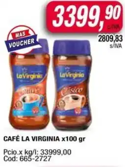 Maxiconsumo Café la virginia oferta