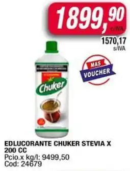 Maxiconsumo Edlucorante chuker stevia oferta