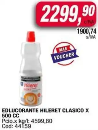 Maxiconsumo Edlucorante hileret clasico oferta