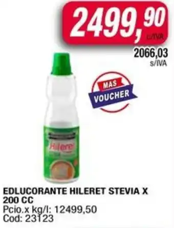 Maxiconsumo Edlucorante hileret stevia oferta