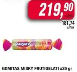 Maxiconsumo Gomitas misky frutigelati oferta