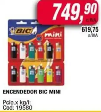 Maxiconsumo Encendedor bic mini oferta