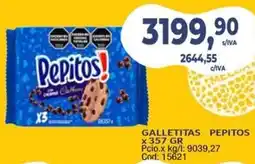 Maxiconsumo Galletitas pepitos oferta