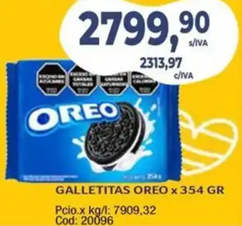 Maxiconsumo Galletitas oreo oferta