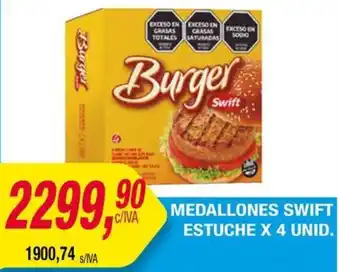 Maxiconsumo Medallones swift estuche oferta