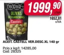 Maxiconsumo Aceit. castell ver.desc oferta