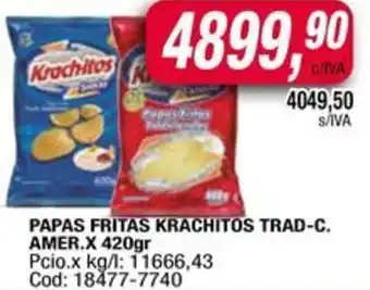 Maxiconsumo Papas fritas krachitos trad-c. amer. oferta