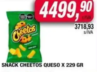 Maxiconsumo Snack cheetos queso oferta