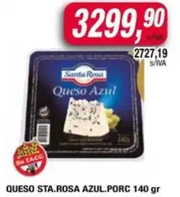 Maxiconsumo Queso sta.rosa azul.porc oferta