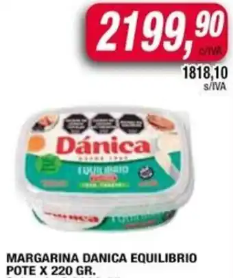 Maxiconsumo Margarina danica equilibrio pote oferta