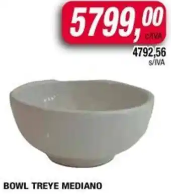 Maxiconsumo Bowl treye mediano oferta