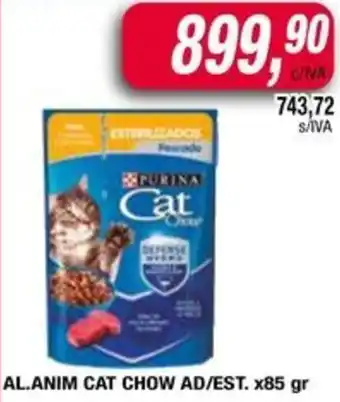 Maxiconsumo Al.anim cat chow ad/est. oferta