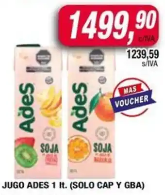 Maxiconsumo Ades jugo oferta