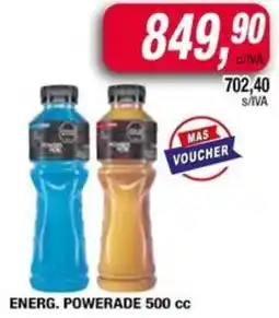 Maxiconsumo Powerade energ. oferta