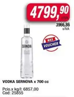 Maxiconsumo Vodka sernova oferta