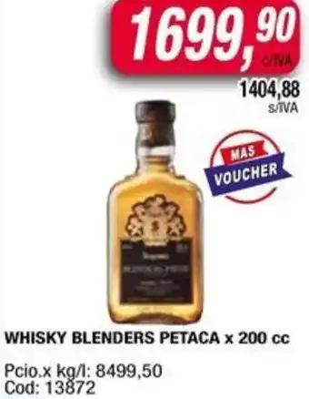 Maxiconsumo Whisky blenders petaca oferta