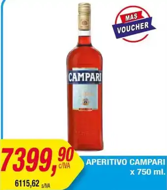 Maxiconsumo Aperitivo campari oferta