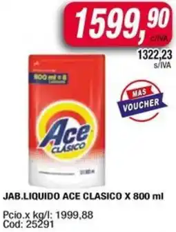 Maxiconsumo Ace clasico jab.liquido oferta