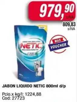 Maxiconsumo Jabon liquido netic oferta