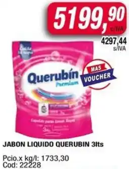 Maxiconsumo Jabon liquido querubin oferta