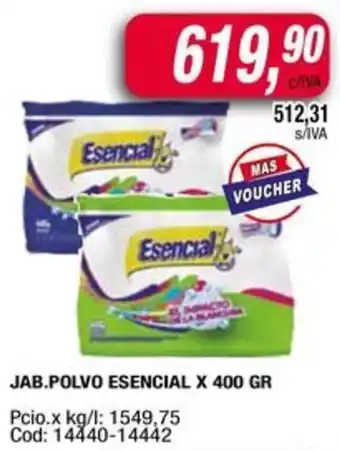 Maxiconsumo Esencial jab.polvo oferta