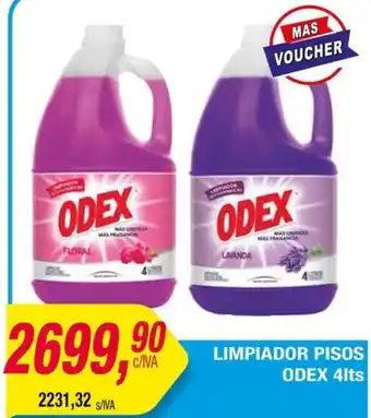 Maxiconsumo Odex limpiador pisos oferta