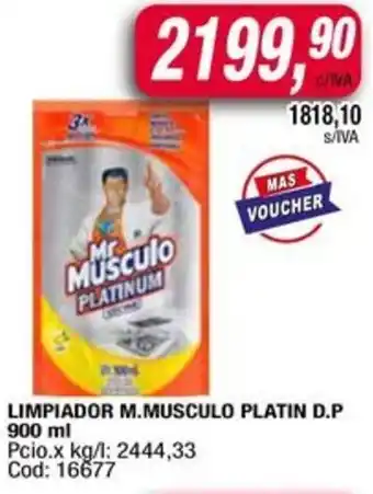 Maxiconsumo Limpiador m.musculo platin d.p oferta