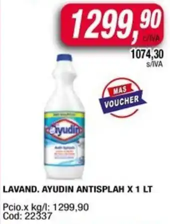 Maxiconsumo Ayudin lavand. antisplah oferta