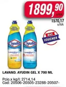 Maxiconsumo Ayudin gel lavand. oferta