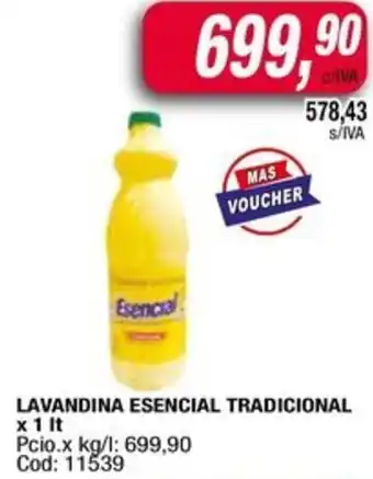 Maxiconsumo Lavandina esencial tradicional oferta