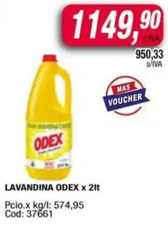 Maxiconsumo Odex lavandina oferta