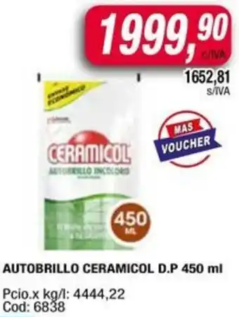 Maxiconsumo Ceramicol autobrillo d.p oferta