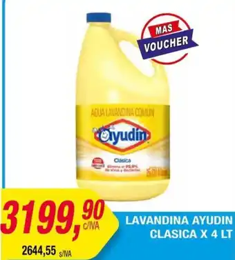 Maxiconsumo Ayudin clasica lavandina oferta