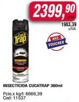 Maxiconsumo Cucatrap insecticida oferta