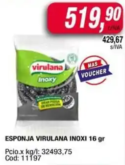 Maxiconsumo Inoxy esponja virulana oferta