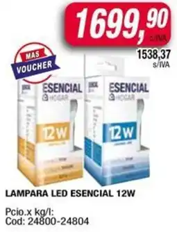 Maxiconsumo Esencial lampara led oferta