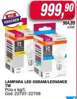 Maxiconsumo Lampara led osram/ledvance oferta