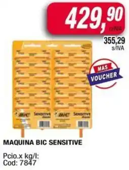 Maxiconsumo Bic maquina sensitive oferta