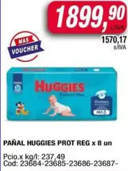 Maxiconsumo Huggies pañal prot reg oferta