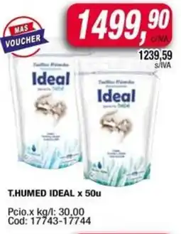 Maxiconsumo Ideal t.humed oferta