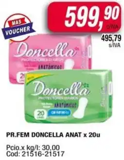 Maxiconsumo Doncella anat pr.fem oferta