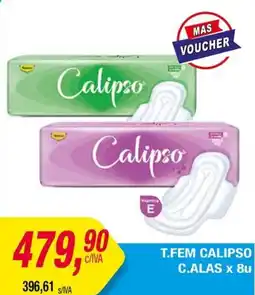 Maxiconsumo Calipso t.fem c.alas oferta