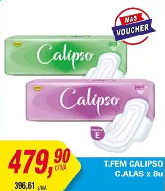 Maxiconsumo Calipso t.fem c.alas oferta