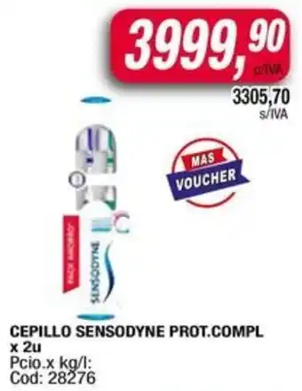 Maxiconsumo Sensodyne cepillo prot.compl oferta