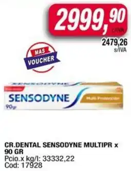 Maxiconsumo Sensodyne cr.dental multipr oferta