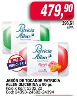 Maxiconsumo Patricia allen jabón de tocador oferta